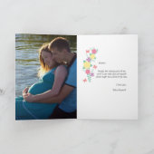 Mama-to-be-Fotokarte Karte (Innenseite)