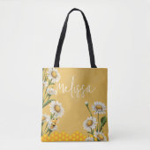 Mama to be Honeybee als Personalisiert Tasche (Vorderseite)