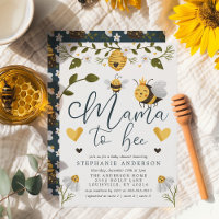 Mama to be Honeycomb Bumblebee Baby Shower