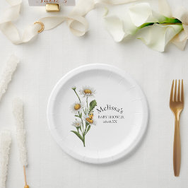 Mama to be Theme Honeycomb Daisy Blume Pappteller