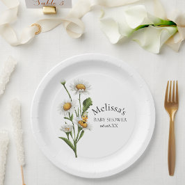 Mama to be Theme Honeycomb Daisy Blume Pappteller