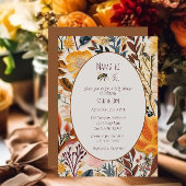 Mama to be Vintag Wildblume Babydusche Einladung