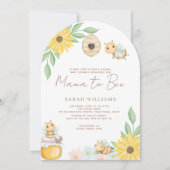 Mama to Bebe Niedliche Dusche Einladung (Vorderseite)