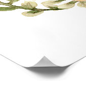 Mama to Bebe Spring Baby Dusche Begrüßungszeichen Poster (Ecke)