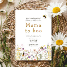 Mama to Bebe Wildblume Boho Mommy Baby Shower