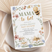Mama to Bee Baby Shower Einladung
