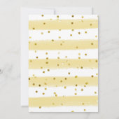 Mama to Bee Baby Shower Einladung (Rückseite)