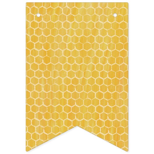 Mama to Bee Baby Shower Wimpelkette (Erste Fahne)