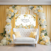 Mama to Bee Bumblebee Baby Dusche Begrüßungsbanner Banner