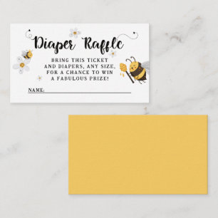 Mama to Bee Bumblebee Baby Shower Begleitkarte