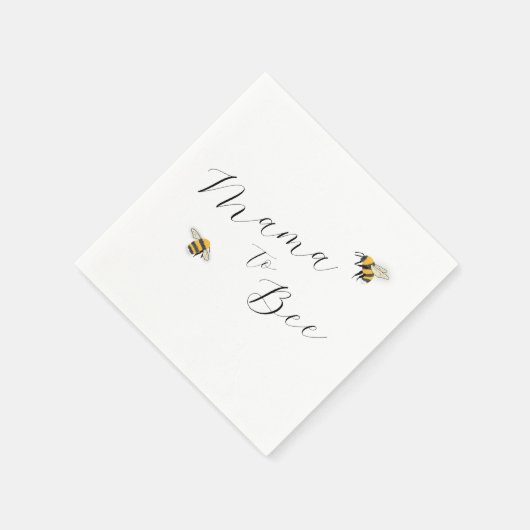 Mama to Bee Honeycomb Serviette (Ecke)