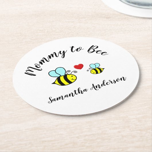 Mama to Bee - Paper Untersetzer (Angewinkelt)