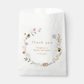 Mama to Bee Wildblume Baby Shower Geschenktütchen (Vorderseite)