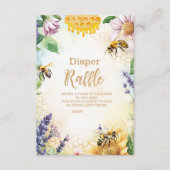 Mama to Bee Wildblume Honeybee Mama Diapper Raffle Begleitkarte (Vorderseite)