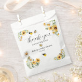 Mama to Bee Yellow Blume Hummel Geschenktütchen (Ausgeschnitten)