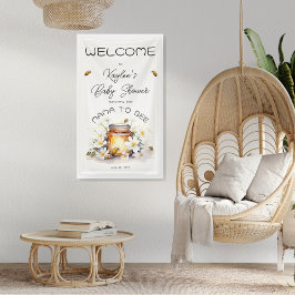 Mama to Bees Blume and Bies Honey Baby Shower Banner