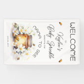 Mama to Bees Blume and Bies Honey Baby Sprinkle Banner (Horizontal)