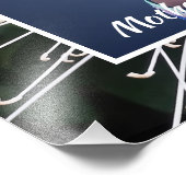 Mama-Tochter-Liebe personalisieren Fotodruck (Ecke)