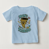"Mama tornado" Babytee Baby T-shirt (Vorderseite)