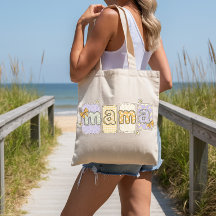 Mama Tote Bag Cute Everyday Mom Bag Perfect Gift 