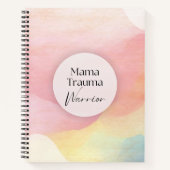 Mama Trauma Warrior Journal Notizblock (Vorderseite)