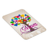 Mama Tree of Life Hearts Magnet (Rechte Seite)