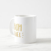 Mama-Treibstoff Kaffeetasse (Vorderseite Links)