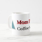 "Mama-Treibstoff" Kaffeetasse (Vorderseite Links)