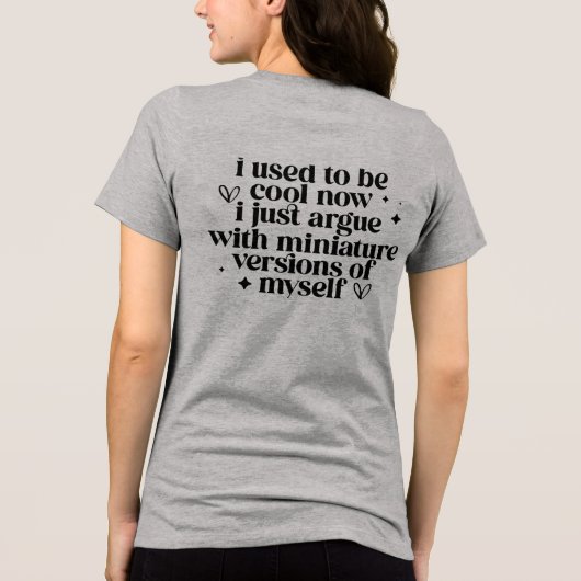 Mama Tri-Blend Shirt (Rückseite)