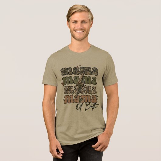 Mama Tri-Blend Shirt (Vorderseite voll)