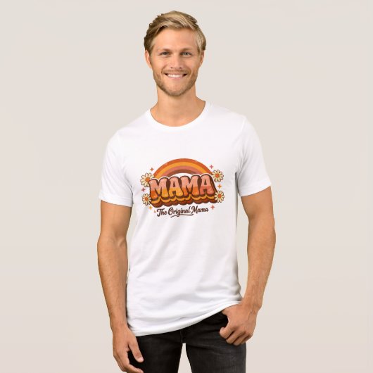 Mama Tri-Blend Shirt (Vorderseite voll)