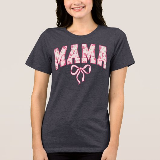 Mama Tri-Blend Shirt (Vorderseite)