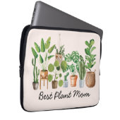 Mama tropischer Wasserpflanzen Laptopschutzhülle (Vorne Rechts)