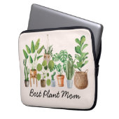 Mama tropischer Wasserpflanzen Laptopschutzhülle (Vorderseite Links)