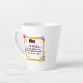 Mama tut mir leid, jetzt, da ich meine eigenen Kin Milchtasse (Linke Ecke)