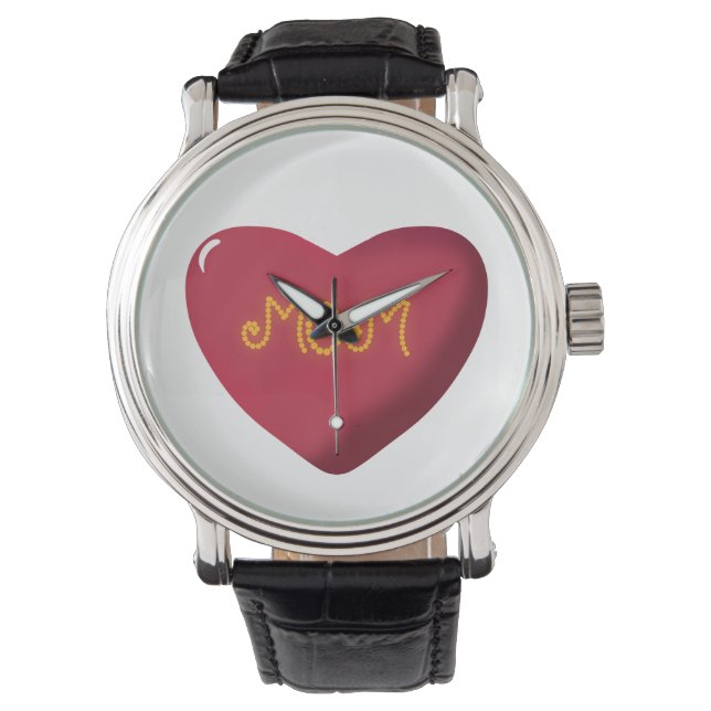 Mama-Typografie-Design, süße Mutter-Zitat-Textkuns Armbanduhr (Vorderseite)