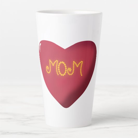 Mama-Typografie-Design, süße Mutter-Zitat-Textkuns Milchtasse (Vorderseite)