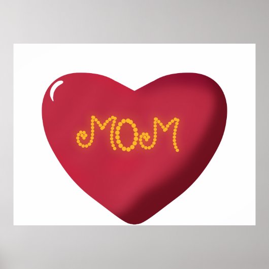 Mama-Typografie-Design, süße Mutter-Zitat-Textkuns Poster (Vorne)