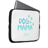 MAMA-Typografie für niedliche Paw und Hunde Laptopschutzhülle (Vorne Rechts)