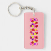 Mama Typografie Schlüsselanhänger (Vorderseite)