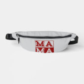 MAMA TYPOGRAPHY MOTHERS DAY GIFT BAUCHTASCHE (Vorderseite)