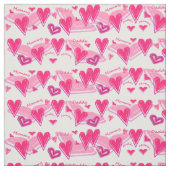 Mama- u. Vatigewebe der Liebe I Stoff (Muster)