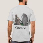 Mama-u. Werewolf-trinkendes T-Shirt (Rückseite)