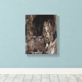 Mama über den Wachdienst Leinwanddruck (Insitu (Holzboden))