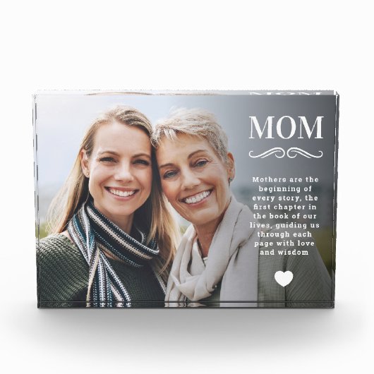 MAMA überlagern Mütter täglich Fotoblock (Vorderseite)