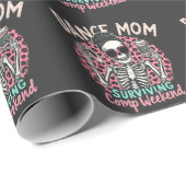Mama überleben Comp Weekend Geschenkpapier (Rolleneckpunkt)