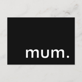 Mama. Überraschungs-Party Einladung