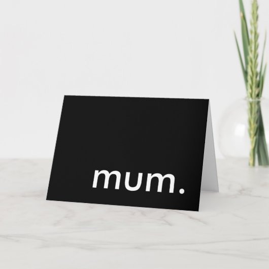 Mama. Überraschungsparty Einladung (Vorderseite)