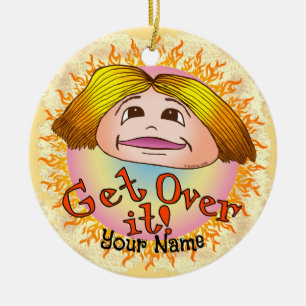 Mama überwinden keramik ornament