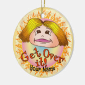 Mama überwinden keramik ornament (Links)